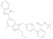 1,1-Dimethylethyl 4'-[[4-methyl-6-(1-methyl-1H-benzimidazol-2-yl)-2-propyl-1H-benzimidazol-1-yl]methyl]biphenyl-2-carboxylate (Telmisartan tert-Butyl Ester)