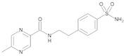 5-Methyl-N-[2-(4-sulphamoylphenyl)ethyl]pyrazine-2-carboxamide