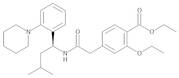 Ethyl 2-Ethoxy-4-[2-[[(1S)-3-methyl-1-[2-(piperidin-1-yl)phenyl]butyl]amino]-2-oxoethyl]benzoate (Repaglinide Ethyl Ester)