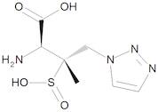 (2S,3S)-2-Amino-3-methyl-3-sulfino-4-(1H-1,2,3-triazol-1-yl)butyric Acid