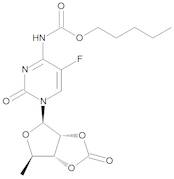 2',3'-O-Carbonyl-5'-deoxy-5-fluoro-N'-(pentyloxycarbonyl)cytidine