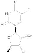 1-(5-Deoxy-beta-D-ribofuranosyl)-5-fluoropyrimidine-2,4(1H,3H)-dione (5'-Deoxy-5-fluorouridine)