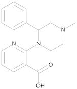 2-(4-Methyl-2-phenylpiperazin-1-yl)pyridine-3-carboxylic Acid