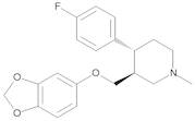 trans(-)-1-Methyl-3-[(1,3-benzodioxol-5-yloxy)methyl]-4-(4-fluorophenyl)piperidine
