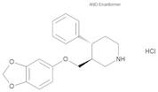 (3RS,4SR)-3-[(1,3-Benzodioxol-5-yloxy)methyl]-4-phenylpiperidine Hydrochloride (rac-trans-Desfluor…