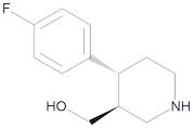 [(3S,4R)-4-(4-Fluorophenyl)piperidin-3-yl]methanol (N-Desmethylparoxol)