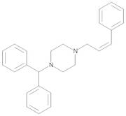 (Z)-1-(Diphenylmethyl)-4-(3-phenylprop-2-enyl)piperazine
