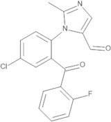 1-[4-Chloro-2-(2-fluorobenzoyl)phenyl]-2-methyl-1H-imidazole-5-carboxaldehyde