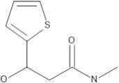 3-Hydroxy-N-methyl-3-(thiophen-2-yl)propanamide