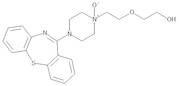 2-[2-[4-(Dibenzo[b,f][1,4]thiazepin-11-yl)-1-oxidopiperazin-1-yl]ethoxy]ethanol (Quetiapine N-Oxide)