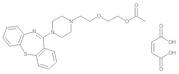 2-[2-[4-(Dibenzo[b,f][1,4]thiazepin-11-yl)piperazin-1-yl]ethoxy]ethyl Acetate Maleate