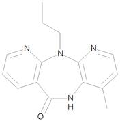 4-Methyl-11-propyl-5,11-dihydro-6H-dipyrido[3,2-b:2',3'-e][1,4]diazepin-6-one