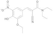 (2E)-2-Cyano-3-(3-ethoxy-4-hydroxy-5-nitrophenyl)-N,N-diethylprop-2-enamide