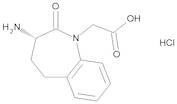 [(3S)-3-Amino-2-oxo-2,3,4,5-tetrahydro-1H-1-benzazepin-1-yl]acetic Acid Hydrochloride