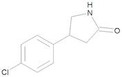 (4RS)-4-(4-Chlorophenyl)pyrrolidin-2-one (Baclofen Lactam)