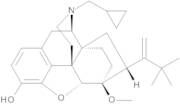 17-(Cyclopropylmethyl)-4,5α-epoxy-6-methoxy-7α-[1-(1,1-dimethylethyl)ethenyl]-6α,14-ethano-14α-morphinan-3-ol