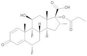 6alpha,9-Difluoro-11beta-hydroxy-16alpha-methyl-3-oxo-17-(propanoyloxy)androsta-1,4-diene-17beta-carboxylic Acid