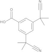 Anastrozole Carboxylic Acid (3,5-Bis(1-cyano-1-methylethyl)benzoic Acid)