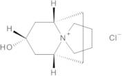 (1R,3r,5S)-3-Hydroxyspiro[8-azoniabicyclo[3.2.1]octane-8,1'-pyrrolidinium] Chloride