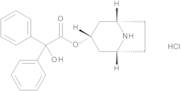 (1R,3r,5S)-8-Azabicyclo[3.2.1]oct-3-yl Hydroxydiphenylacetate Hydrochloride