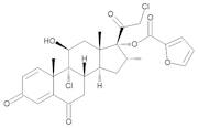 9,21-Dichloro-11beta-hydroxy-16alpha-methyl-3,6,20-trioxopregna-1,4-dien-17-yl Furan-2-carboxylate