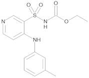 Ethyl [[4-[(3-Methylphenyl)amino]pyridin-3-yl]sulfonyl]carbamate
