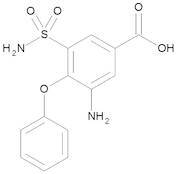 3-Amino-4-phenoxy-5-sulfamoylbenzoic Acid