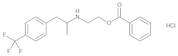 2-[[(1RS)-1-Methyl-2-[4-(trifluoromethyl)phenyl]ethyl]amino]ethyl Benzoate Hydrochloride