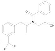 N-(2-Hydroxyethyl)-N-[(1RS)-1-methyl-2-[3-(trifluoromethyl)phenyl]ethyl]benzamide