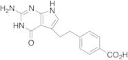 4-[2-(2-Amino-4-oxo-3,7-dihydropyrrolo[2,3-d]pyrimidin-5-yl)ethyl]benzoic Acid