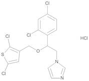 1-[(2RS)-2-(2,4-Dichlorophenyl)-2-[(2,5-dichlorothiophen-3-yl)methoxy]ethyl]-1H-imidazole Hydrochloride
