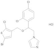 1-[(2RS)-2-[(5-Bromo-2-chlorothiophen-3-yl)methoxy]-2-(2,4-dichlorophenyl)ethyl]-1H-imidazole Hydrochloride
