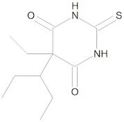 5-Ethyl-5-(1-ethylpropyl)-2-thioxo-2,3-dihydropyrimidine-4,6(1H,5H)-dione