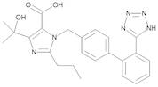 4-(1-Hydroxy-1-methylethyl)-2-propyl-1-[[2'-(1H-tetrazol-5-yl)biphenyl-4-yl]methyl]-1H-imidazole-5-carboxylic Acid (Olmesartan)