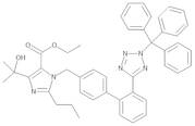 N-Tritylolmesartan Ethyl Ester (4-(1-Hydroxy-1-methylethyl)-2-propyl-1-[[2'-[2-(triphenylmethyl)-2…