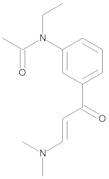 N-[3-[3-(Dimethylamino)-1-oxo-2-propenyl]phenyl]-N-ethylacetamide
