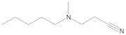 3-[N-Methyl(pentyl)amino]propanenitrile