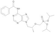 Diisopropyl [[(2R)-1-[6-(Benzoylamino-9H-purin-9-yl]propan-2-yloxy]methyl]phosphonate