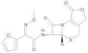 (5aR,6R)-6-[[(Z)-(Furan-2-yl)(methoxyimino)acetyl]amino]-5a,6-dihydro-3H,7H-azeto[2,1-b]furo[3,4-d][1,3]thiazine-1,7(4H)-dione