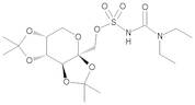 2,3:4,5-Bis-O-(propan-2,2-diyl)-beta-D-fructopyranose 1-[N-(diethylcarbamoyl)sulfamate]