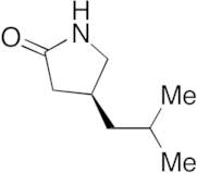 (4S)-4-(2-Methylpropyl)pyrrolidin-2-one ((S)-Pregabalin Lactam)