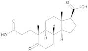 17β-Carboxy-5-oxo-A-nor-3,5-secoandrostan-3-oic Acid