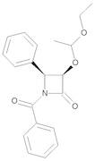 (3R,4S)-1-Benzoyl-3-(1-ethoxyethoxy)-4-phenyl-azetidin-2-one