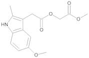 (2-Methoxy-2-oxoethyl) 2-(5-Methoxy-2-methyl-1H-indol-3-yl)acetate