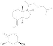 (1S,3R,5E,7E)-9,10-Secocholesta-5,7,10(19)-triene-1,3-diol (trans-Alfacalcidol)