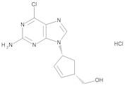 [(1S,4R)-4-(2-Amino-6-chloro-9H-purin-9-yl)cyclopent-2-enyl]methanol Hydrochloride