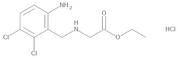 Ethyl 2-(6-Amino-2,3-dichlorobenzylamino)acetate Hydrochloride