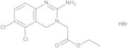 Ethyl 2-(5,6-Dichloro-2-imino-1,2-dihydroquinazolin-3(4H)-yl)acetate Hydrobromide