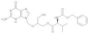 2-[(2-Amino-6-oxo-3H-purin-9-yl)methoxy]-3-hydroxypropyl (2S)-2-(Benzyloxycarbonylamino)-3-methylb…