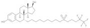 7alpha-[9-[(4,4,5,5,5-Pentafluoropentyl)sulfonyl]nonyl]estra-1,3,5(10)-triene-3,17beta-diol (Fulvestrant Sulfone)